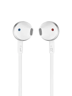 Ecouteurs Bluetooth JBL T205 chrome avec microphone