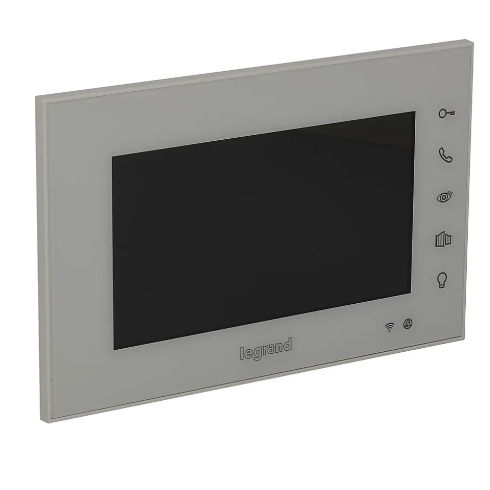 Ecran intérieur connecté Legrand 7" blanc