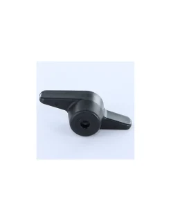 Ecrou bouton de serrage Nylon Insert Acier zingué M5 - 10 pièces