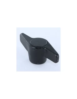 Ecrou bouton de serrage Nylon Insert Acier zingué M6 - 30 pièces