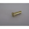 Ecrou Relieur Tête fraisée bombée TFB Moletée M4X13 5X20 Laiton nickelé - 100 pièces