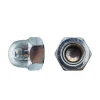 50 Ecrous Borgnes M20 mm - DIN 1587 - Zingué blanc - D-Work