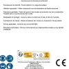 50 Ecrous Hexagonaux à Embase Crantée M16 mm - DIN 6923 - 8 - Zingué blanc - D-Work