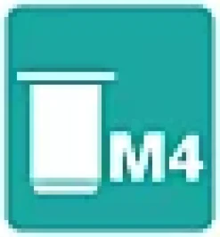Ecrous à sertir Rapid M4, lot de 20 pièces