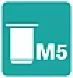 Ecrous à sertir Rapid M5, lot de 20 pièces
