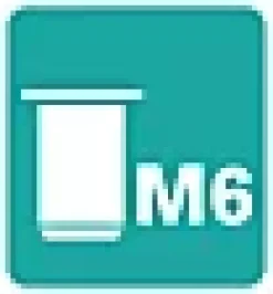 Ecrous à sertir Rapid M6, lot de 20 pièces