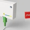 Elfcam - Câble Fibre Optique SC-APC à SC-UPC - 5m (Blanc), Jarretière Optique 9/125um, Compatible Freebox, Livebox