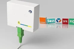 Elfcam - Câble Fibre Optique SC-APC à SC-APC - 20m (Blanc), Jarretière Renforcée 9/125um, Blindé, Compatible Livebox