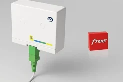 Elfcam - Câble Fibre Optique SC-APC à SC-UPC - 3m (Blanc), Jarretière Optique 9/125um, Compatible Freebox, Livebox