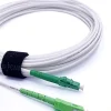 Elfcam - 35m Câble Fibre Optique SC/APC à SC/APC, Simplex Monomode 4,0mm avec PTO, Rallonge Fibre sans Perte