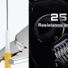 Elfcam - Pince à Dénuder 3 Coupes, Outil 3 en 1 pour Fibre Optique 125um à 250um, Modèle CS-01