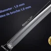 Elfcam - Smoove Transparent 60mm Lot 1000, Protection d'Épissure Fibre Optique Thermo-rétractable (Nanchon)