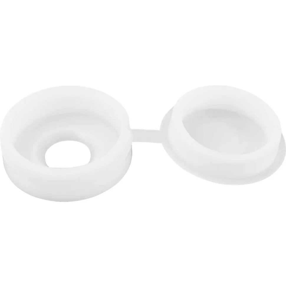 Embout blanc à clipser ø10-12 mm - 20 pièces