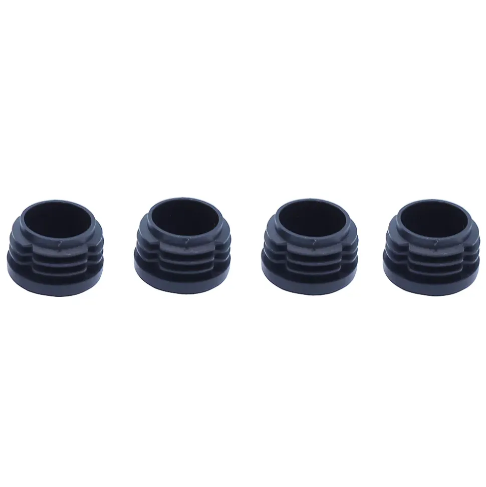 Embout en plastique Diall 20/21 mm x 4, noir