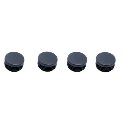 Embout en plastique Diall 22/23 mm x 4, noir