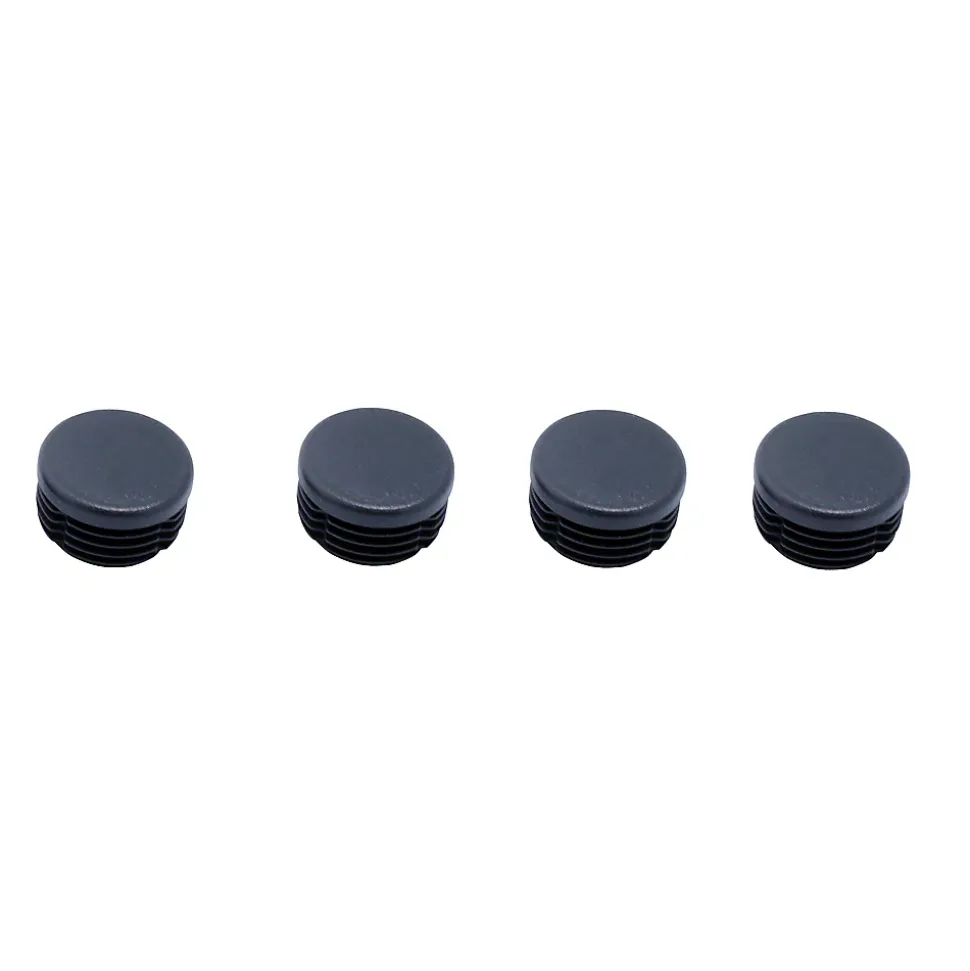 Embout en plastique Diall 22/23 mm x 4, noir