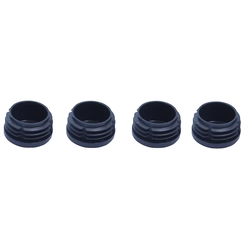 Embout en plastique Diall 30/31 mm x 4, noir