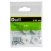 Embout en plastique Diall 22 mm x 4, transparent