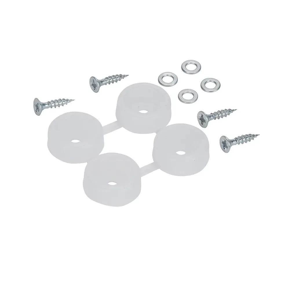 Embout en plastique Diall 22 mm x 4, transparent