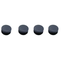 Embout en plastique Diall 25/26 mm x 4, noir