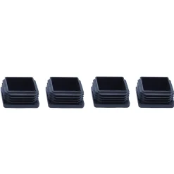Embout en plastique Diall 37 x 37 mm x 4, noir
