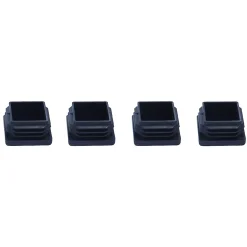 Embout en plastique Diall 22 x 22 mm x 4, noir