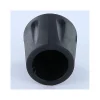 Embout rond envellopant caoutchouc vulcanisé Noir Pour Tube 28 à 29 - 1 pièce