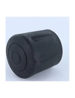Embout rond envellopant caoutchouc vulcanisé Noir Pour Tube 8 à 9 - 30 pièces