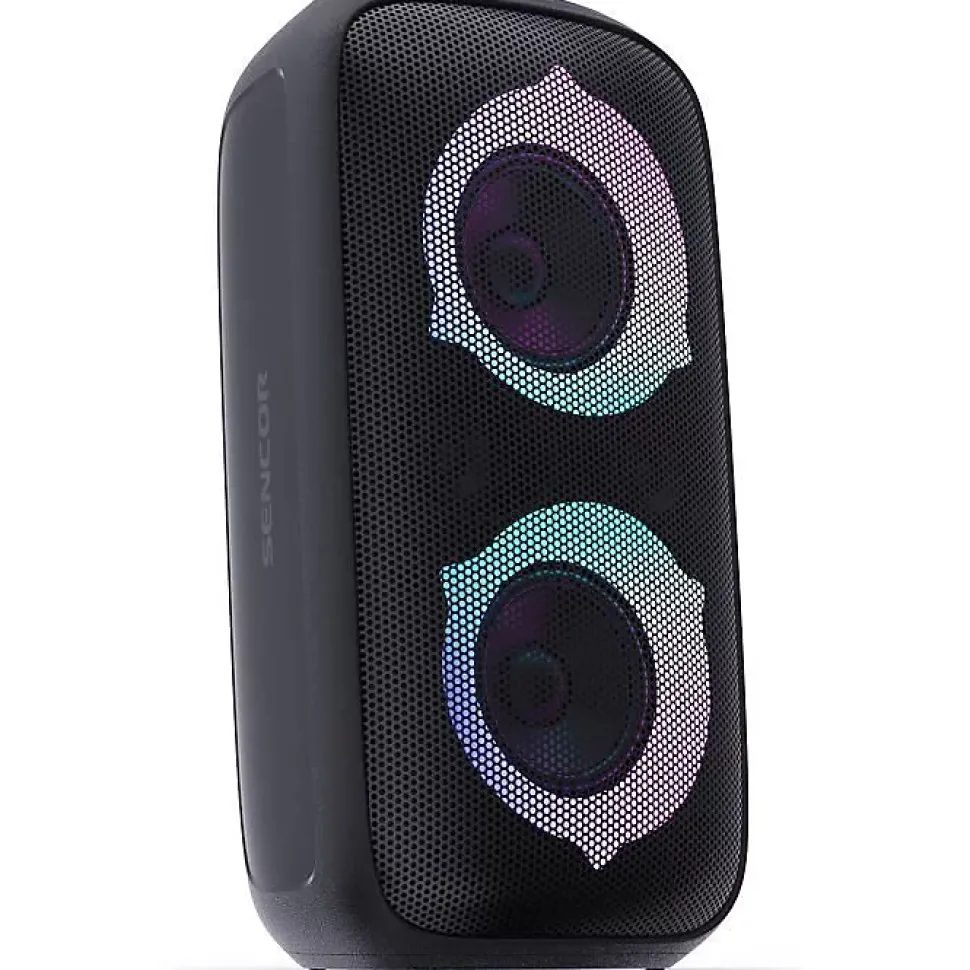 Enceinte Bluetooth Sencor SSS 3500 80 W 4 haut parleurs IPX4 noire 41,6 cm