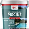 ENDUIT DE CUVELAGE PISCINE FINITION BETON CIRE - ARCACIM DECO Titane Gris Clair - 16 m² - ARCANE INDUSTRIES