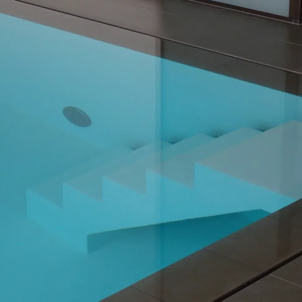 ENDUIT DE CUVELAGE PISCINE FINITION BETON CIRE - ARCACIM DECO Chinchilla Gris Beige - 16 m² - ARCANE INDUSTRIES