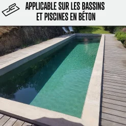 Enduit Piscine Hydrofuge - Etanchéité Piscine & Cuvelage : ARCACIM PISCINE Blanc - Offre Spéciale : 5 x 25 Kg - ARCANE INDUSTRIES