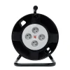 Enrouleur de bricolage vide H05VV-F 4 prises 40m