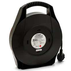 Enrouleur de câble domestique 4 prises Schuko standards, câble H05VV-F3G1.0MM2, 10M ,CE