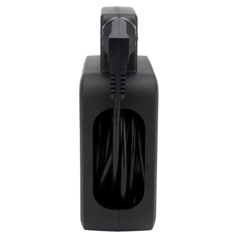 Enrouleur de câble électrique Jacobsen 4 prises 5m noir