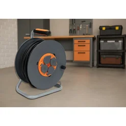 Enrouleur de chantier IP44 4 prises 40m Zenitech
