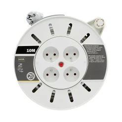 Enrouleur ménager Diall HO5VVF 3G1mm² 10m