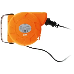Enrouleur mural H05VV-F 3G1mm² - 11m + 2m Zenitech