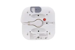 Enrouleur 3 prises + 2 USB-A/C - Zenitech