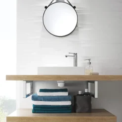 Ensemble bonde et siphon de lavabo Quick-Clac Wirquin Nano 6.7 Sortie Ø32 mm - 1/4 de tour