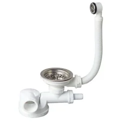 Ensemble complet gain de place 1 bac ø 90 mm Wirquin
