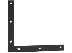 Equerre d'assemblage 300 x 300 mm - acier noir