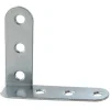 Equerre de chassis coudée droite Diall acier zingué 60 mm