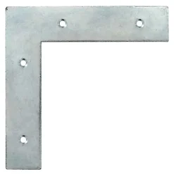 Equerre de fenêtre Diall acier zingué 160 mm