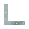 Equerre de fenêtre pour porte, 120x120x20mm, bouts carrés, acier zingué - THIRARD