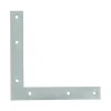 Equerre de fenêtre pour porte, 140x140x20mm, bouts carrés, acier zingué - THIRARD