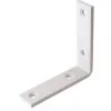 Equerre de renfort Diall acier plastifié blanc 100 mm