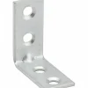 Equerre de renfort pour porte, 30x30x15mm, acier zingué - THIRARD