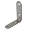 4 Equerres de chaise Acier Inox l.50 x H.25 x P.25 mm