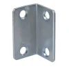 4 Equerres spéciale Acier zingué 45 x 25 mm